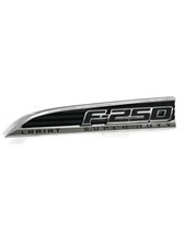 2011-2016 FORD F250 F350 LH PASSAGEIRO DIANTEIRO PARA-LAMA EMBLEMA LOGOTIPO EMBLEMA FABRICANTE DE EQUIPAMENTO ORIGINAL LARIAT comprar usado  Enviando para Brazil