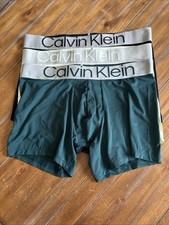 Cueca boxer masculina Calvin Klein micro stretch pacote com 3 cores grande comprar usado  Enviando para Brazil