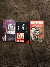 Krays books for sale  HIGH PEAK