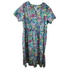 Vestido Feminino The Vermont Country Store 2X Manga Curta Cottage Granny Core comprar usado  Enviando para Brazil