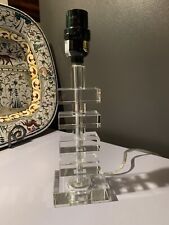 Crystal table lamp for sale  Bel Air