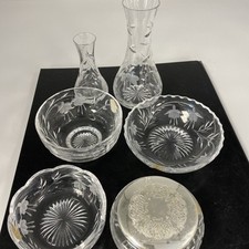 stuart crystal glasses fuschia for sale stuart crystal glasses fuschia for sale LIVERPOOL