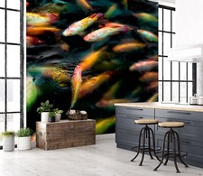 3D Bunter Koi M477 Tapete Wandbild Selbstklebend Abnehmbare Aufkleber Romy, usado comprar usado  Enviando para Brazil