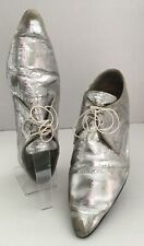 Vintage metallic silver for sale  LONDON