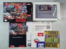 Street Fighter II (SNES, 1992) CIB Manual Poster Inserções Reg Card Testado comprar usado  Enviando para Brazil