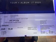 Vnv nation konzertkarte gebraucht kaufen  Berlin