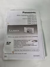 Panasonic lumix dmc for sale  LLANELLI