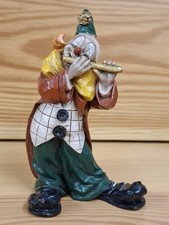Künstlerfigur clown querflöt gebraucht kaufen  Wülfrath