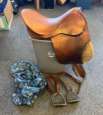 17.5 saddle stubben for sale  KING'S LYNN