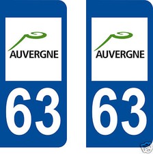 Autocollant plaque immatricula d'occasion  Ingwiller