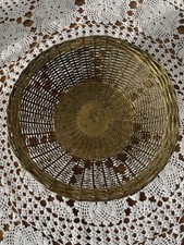 Geflochtener messing drahtkorb gebraucht kaufen  Michelstadt
