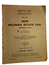 Car catalogue parts for sale  SUTTON-IN-ASHFIELD