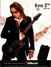 Anúncio impresso original DiMarzio Evo 2 Steve Val comprar usado  Enviando para Brazil