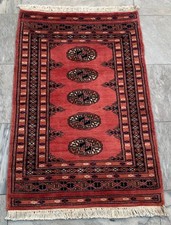 Tapete colorido afegão vintage 2x3 pés feito à mão tapete de porta oriental tradicional, usado comprar usado  Enviando para Brazil