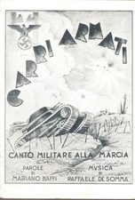 Cartolina carri armati usato  Novellara