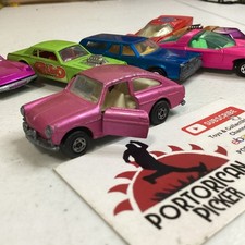 1968 MATCHBOX SUPERFAST #67 ROSA VOLKSWAGEN VW 1600 TL 1/64 DIECAST INGLATERRA, usado comprar usado  Enviando para Brazil
