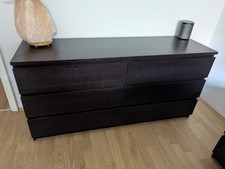 Malm kommode dunkelbraun gebraucht kaufen  Germering
