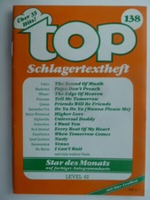 Top schlagertextheft 138 gebraucht kaufen  Missen-Wilhams
