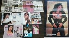 La Toya Jackson revista e recortes de jornal recortes POSTER coupure de presse comprar usado  Enviando para Brazil