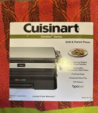 Cuisinart griddler grill for sale  Manassas