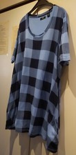 Longtunika kleid blau gebraucht kaufen  Dortmund