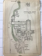 Fountains abbey 1890 for sale  DUNFERMLINE