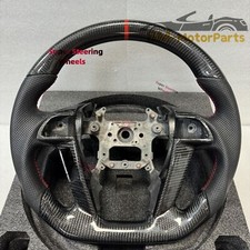 Volante de fibra de carbono compatível com Honda 8ª geração Accord 2008-2012 com acabamento comprar usado  Enviando para Brazil