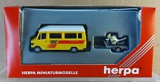 Herpa 043038 Mercedes-Benz ADAC Van & BMW RS 1100 motocicleta no reboque 1:87 HO comprar usado  Enviando para Brazil