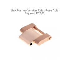 Oyster Link para a nova versão Rolex Daytona 126505 ouro rosa comprar usado Oyster Link para a nova versão Rolex Daytona 126505 ouro rosa comprar usado  Enviando para Brazil