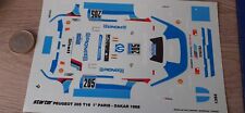 Decalcomanie decals peugeot d'occasion  Lillers