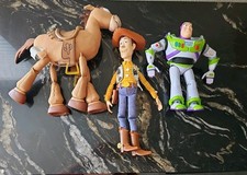 Usado, Figuras de ação vintage originais Toy Story Toys Buzz Lightyear Woody and Bullseye comprar usado  Enviando para Brazil