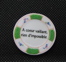Bean plate proverbs d'occasion  Expédié en Belgium