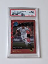 Panini Donruss 2018 Jadon Sancho England Rated Rookie RC Press Proof Red PSA 10 na sprzedaż  Wysyłka do Poland