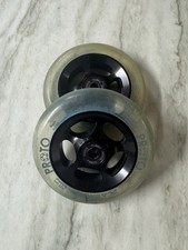 Proto Scooters rodas de plasma usadas ótimo estado preto/claro conjunto de 2, usado comprar usado  Enviando para Brazil