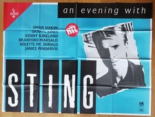 Sting affiche concert d'occasion  Prades