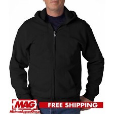 Gildan black zip for sale  Waterford