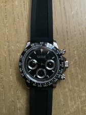 Parnis 39mm chronograph for sale  RIPLEY
