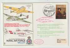 1973 flown cover for sale  BURY ST. EDMUNDS