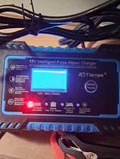 Carregador de bateria de carro tela sensível ao toque 12V6AT reparo de pulso LCD uso rápido de carregamento de energia   comprar usado  Enviando para Brazil
