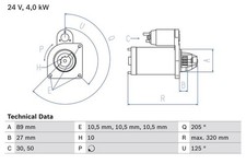 Bosch starter anlasser gebraucht kaufen  Bautzen