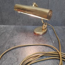 Bankerlampe messing vintage gebraucht kaufen  Harsewinkel, Marienfeld