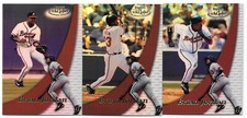 BRIAN JORDAN 3 CARTÕES LOTE 2000 TOPPS CONJUNTO DE ETIQUETAS DE OURO 72 CLASSE 1 2 3 ATLANTA BRAVES comprar usado  Enviando para Brazil