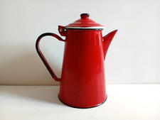 Vintage red enamel for sale  WALLASEY