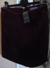 Jupe velours bordeaux d'occasion  Yvetot