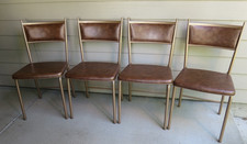 4 padded metal chairs for sale 4 padded metal chairs for sale Junction City
