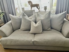 Grey sofa living for sale  HUDDERSFIELD