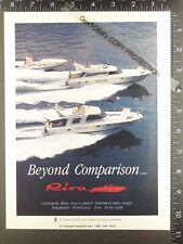 1991 advertisement riva for sale  Lodi