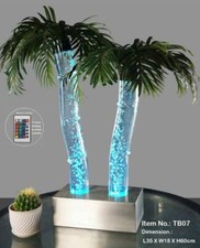Led Kolumny wodne Palma Sztuczna roślina Roślina Kolumny wodne Kolumny Gra na sprzedaż  PL