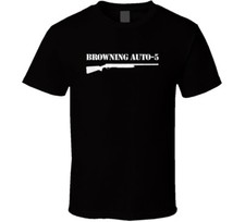 Camiseta presente espingarda Browning autografada 5 A5 direitos de arma tiro arma caça nova comprar usado  Enviando para Brazil
