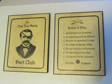 Dart board signs for sale  Beloit